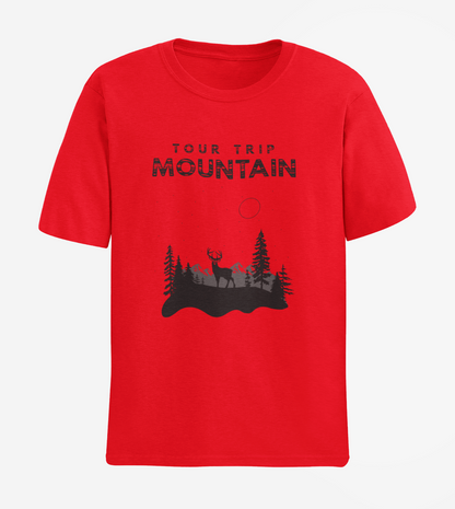 Tour Trip Mountain T- Shirt Unisex