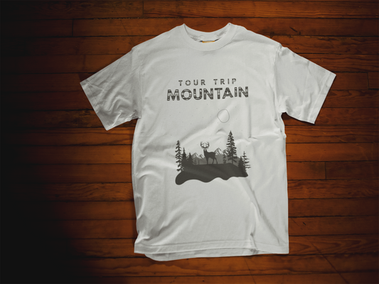 Tour Trip Mountain T- Shirt Unisex