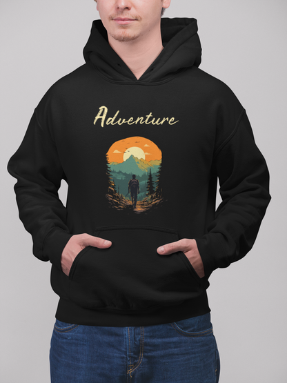 Adventure Hoodie - Mit Taschendruck